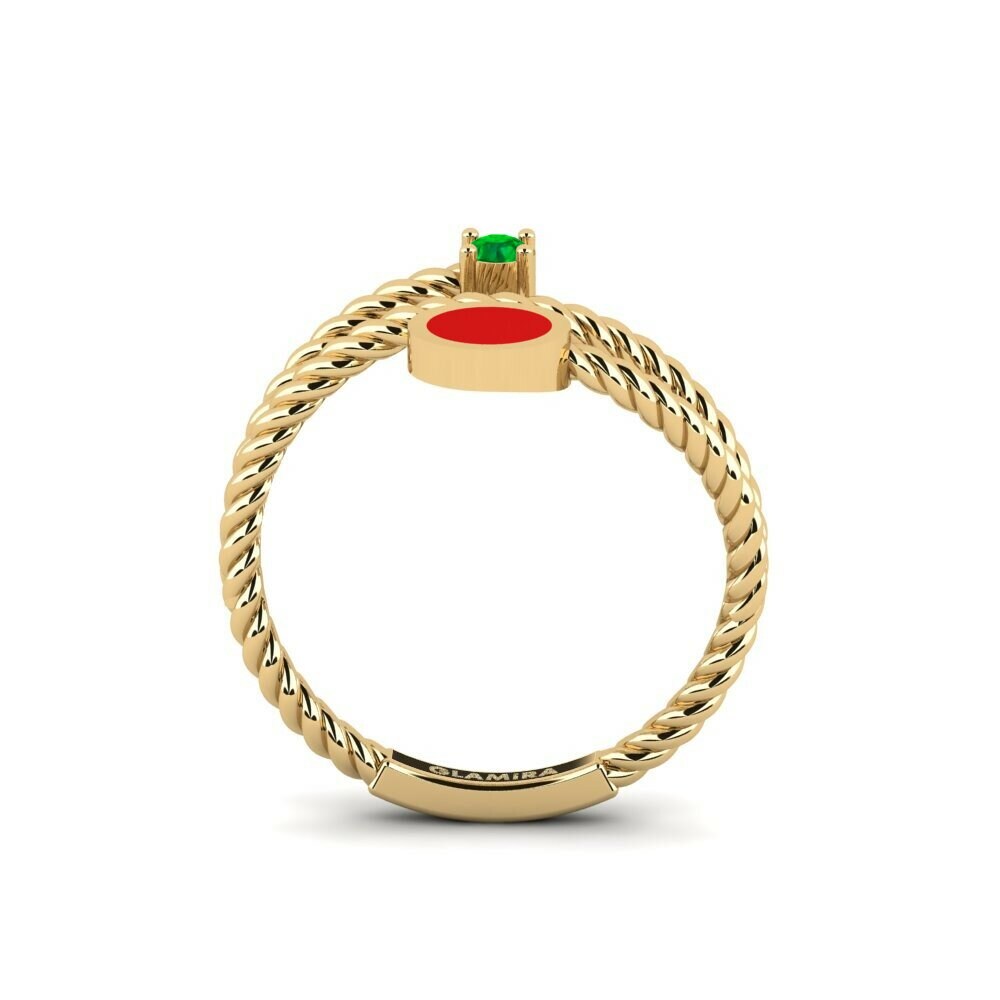 Or Jaune 18k Bague Edmonton