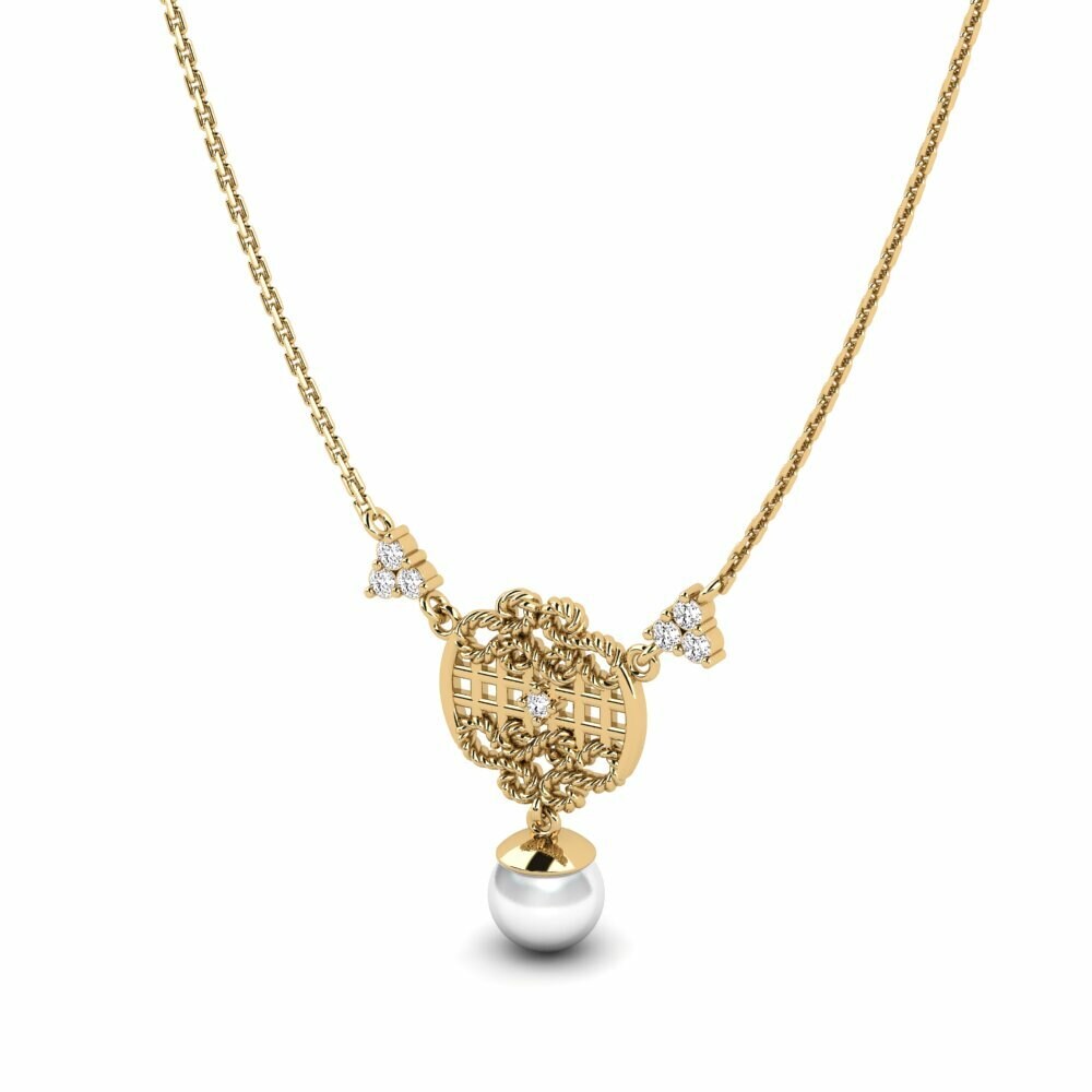 Moissanite Collier pour femme Enagh