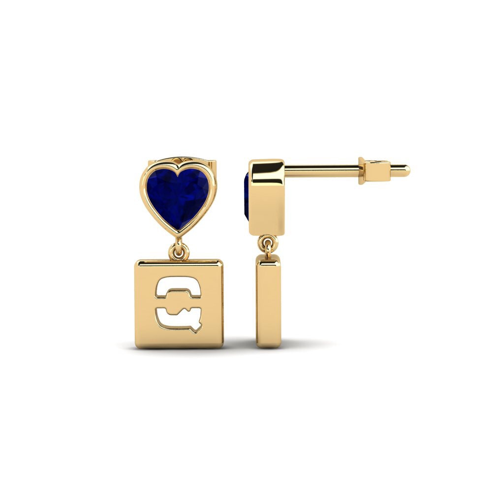 Sapphire Women's Earring Camminare - Q