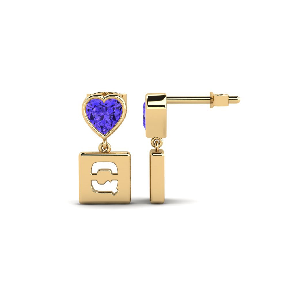 Tanzanite Women's Earring Camminare - Q