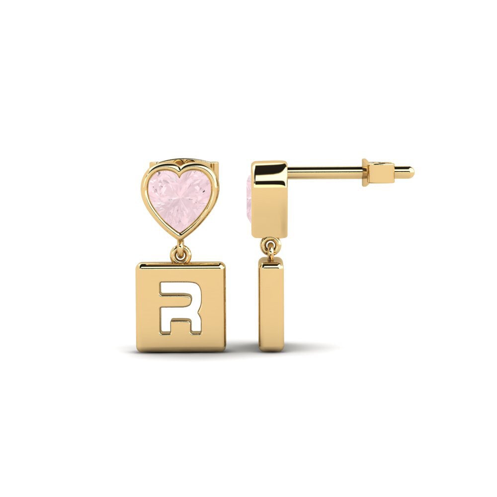 Rose Quartz Women's Earring Camminare - R