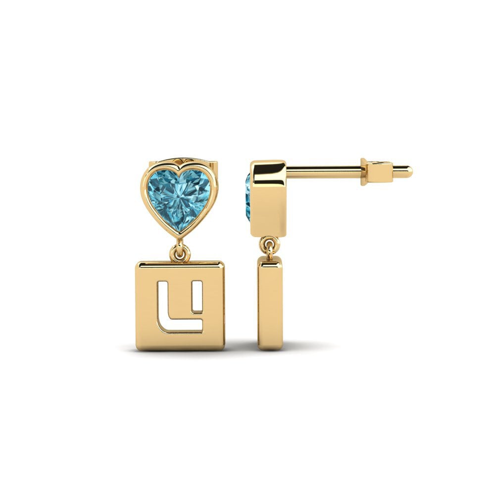 Blue Zircon Women's Earring Camminare - U