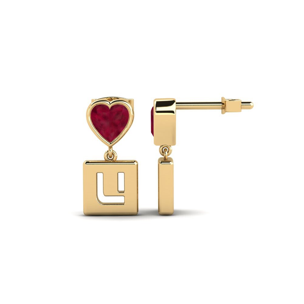 Ruby Women's Earring Camminare - U