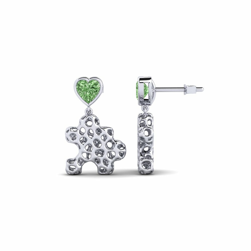 Diamante Verde Pendiente de mujer Niala