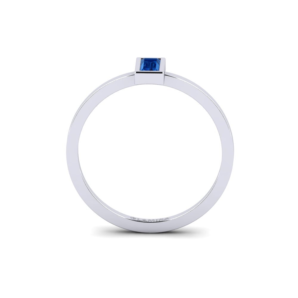 Dark Blue Zirconia Engagement Ring Kraljevo