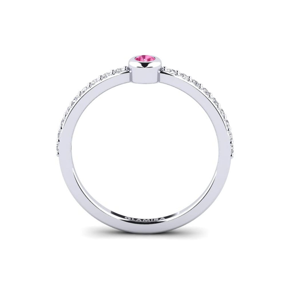 Pink Sapphire Engagement Ring Vranje