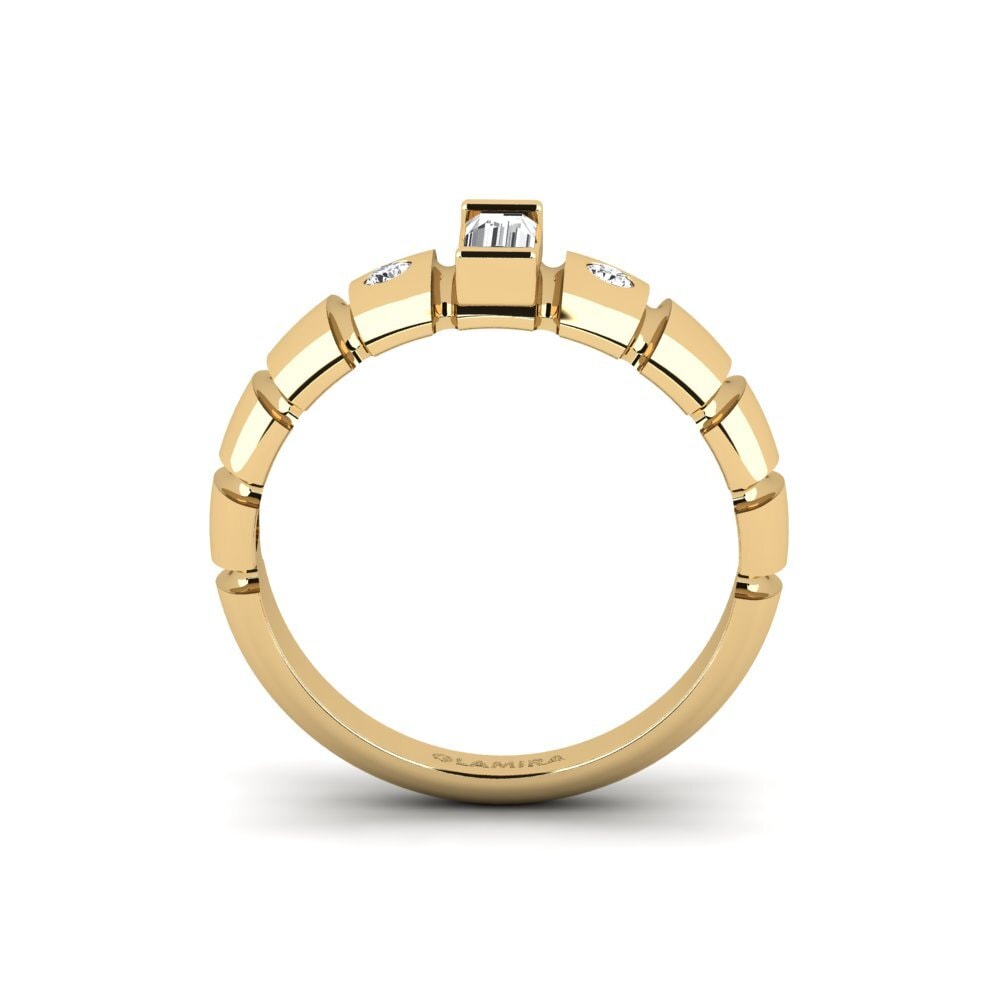 Weißer Saphir Ring Gressen