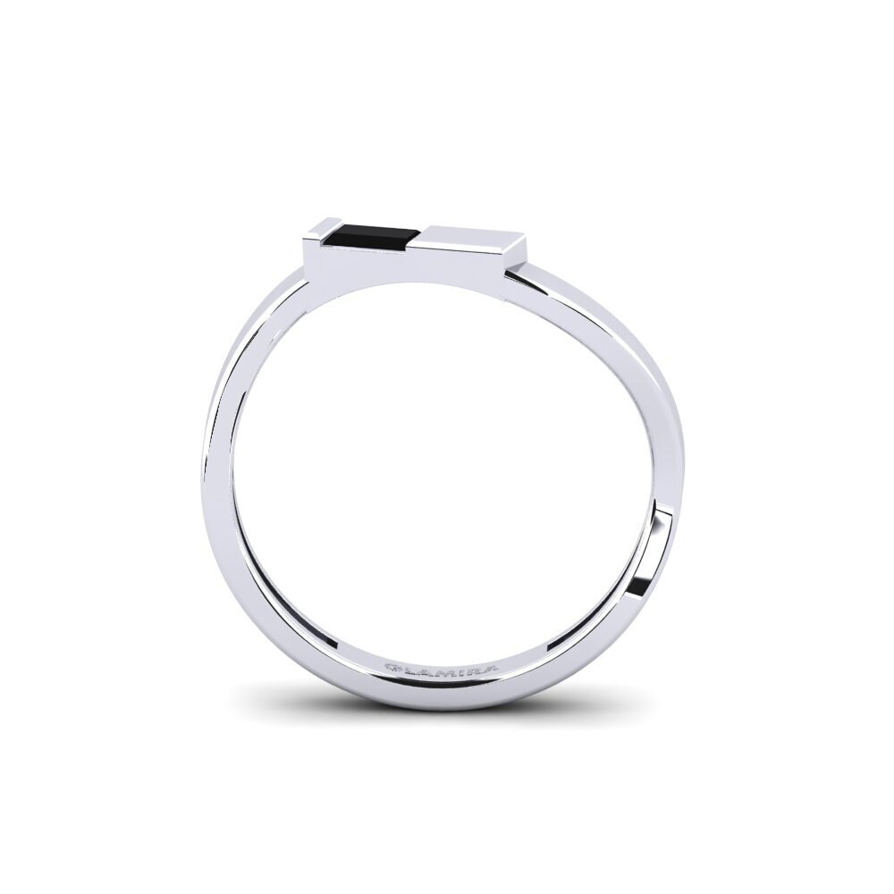Black Onyx Engagement Ring Guerrero