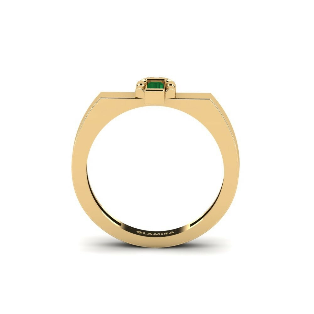 Green Zirconia Engagement Ring Indrois