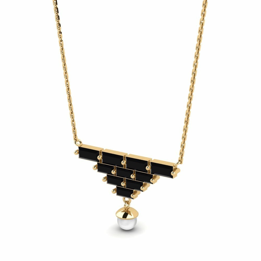 Diamant Noir Collier pour femme Isolationism