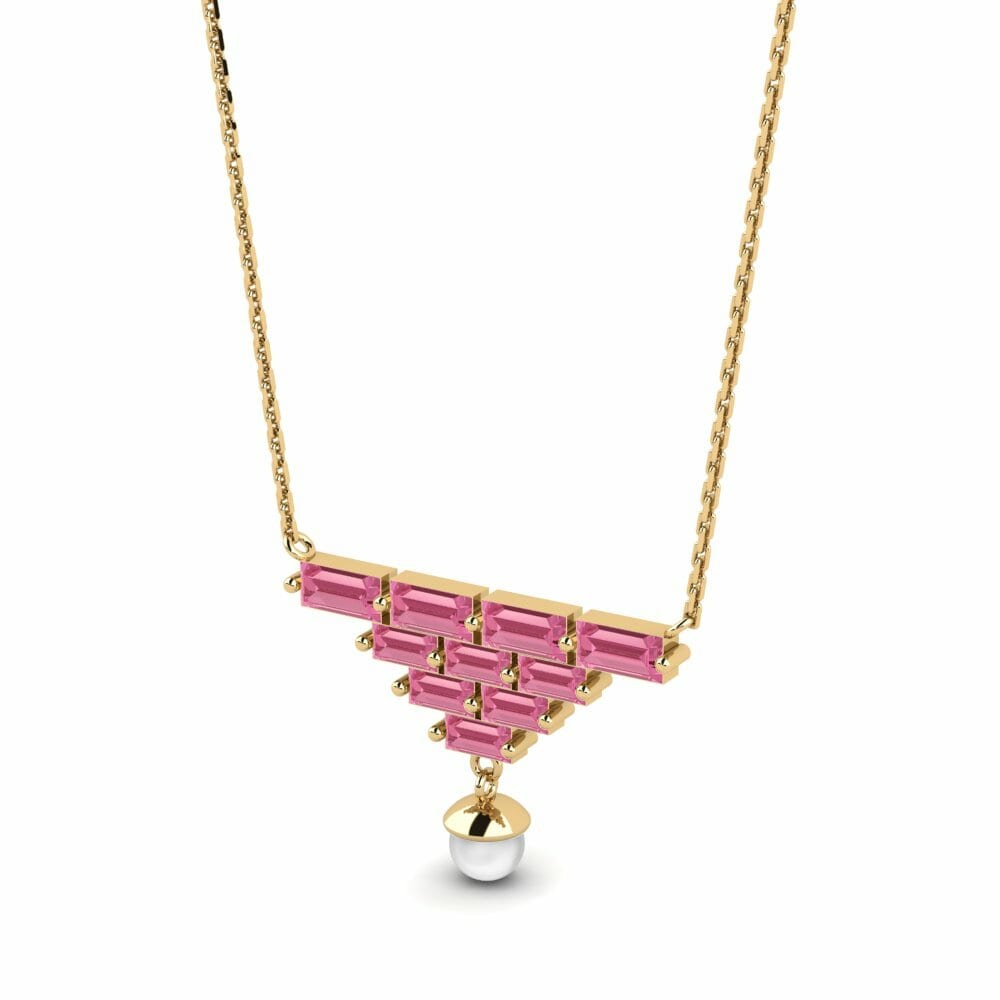 Saphir Rose Collier pour femme Isolationism
