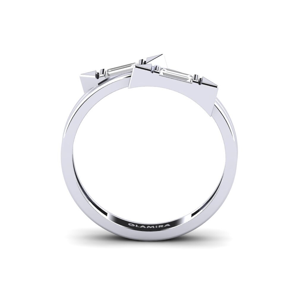 Weißer Saphir Ring Virtuelno
