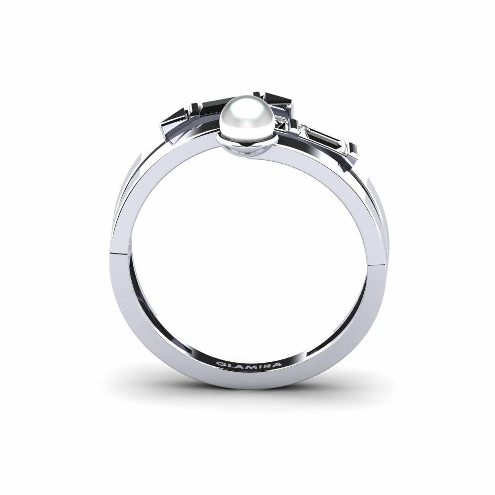 Onyx Noir Bague Christiancy
