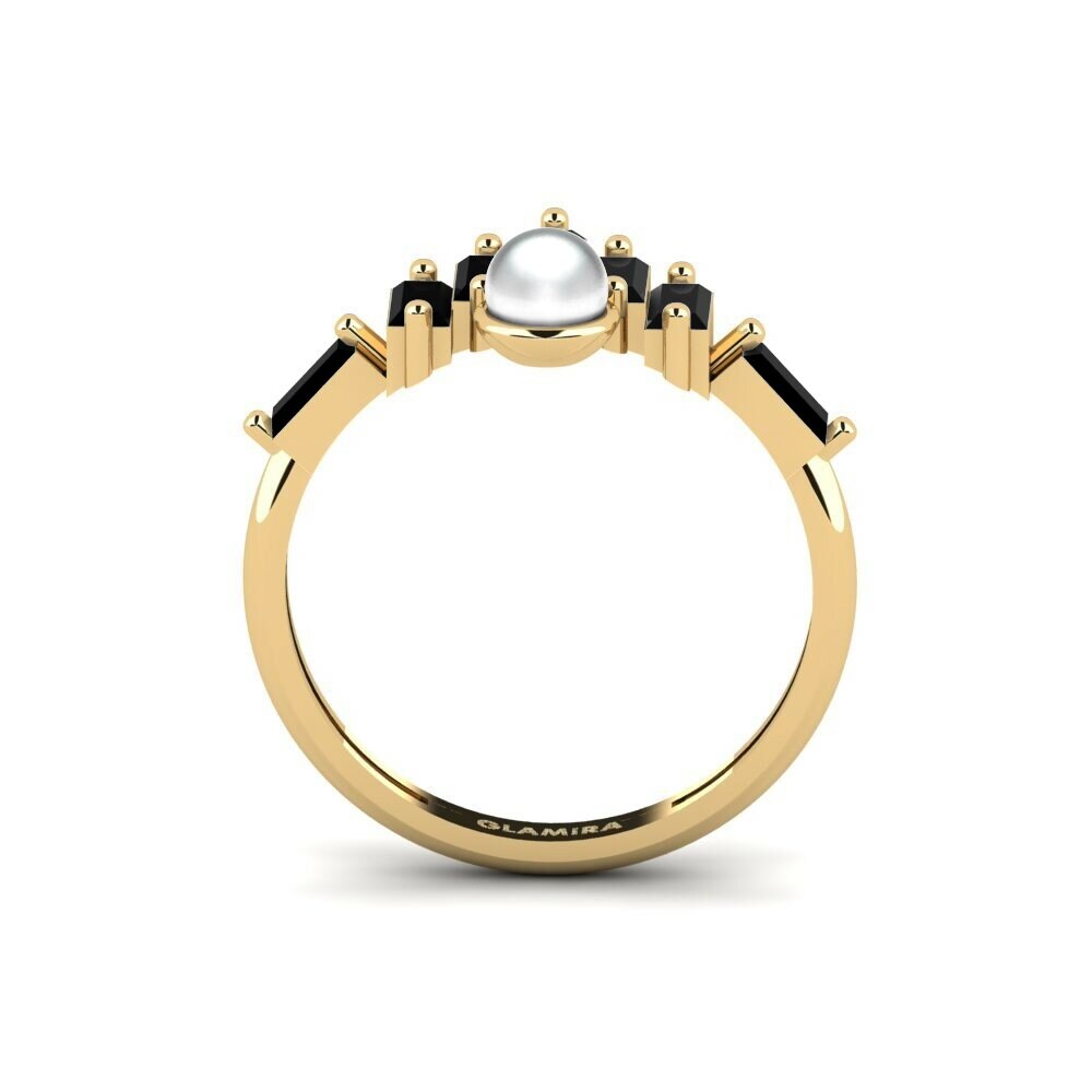 Onyx Noir Bague Isolationist