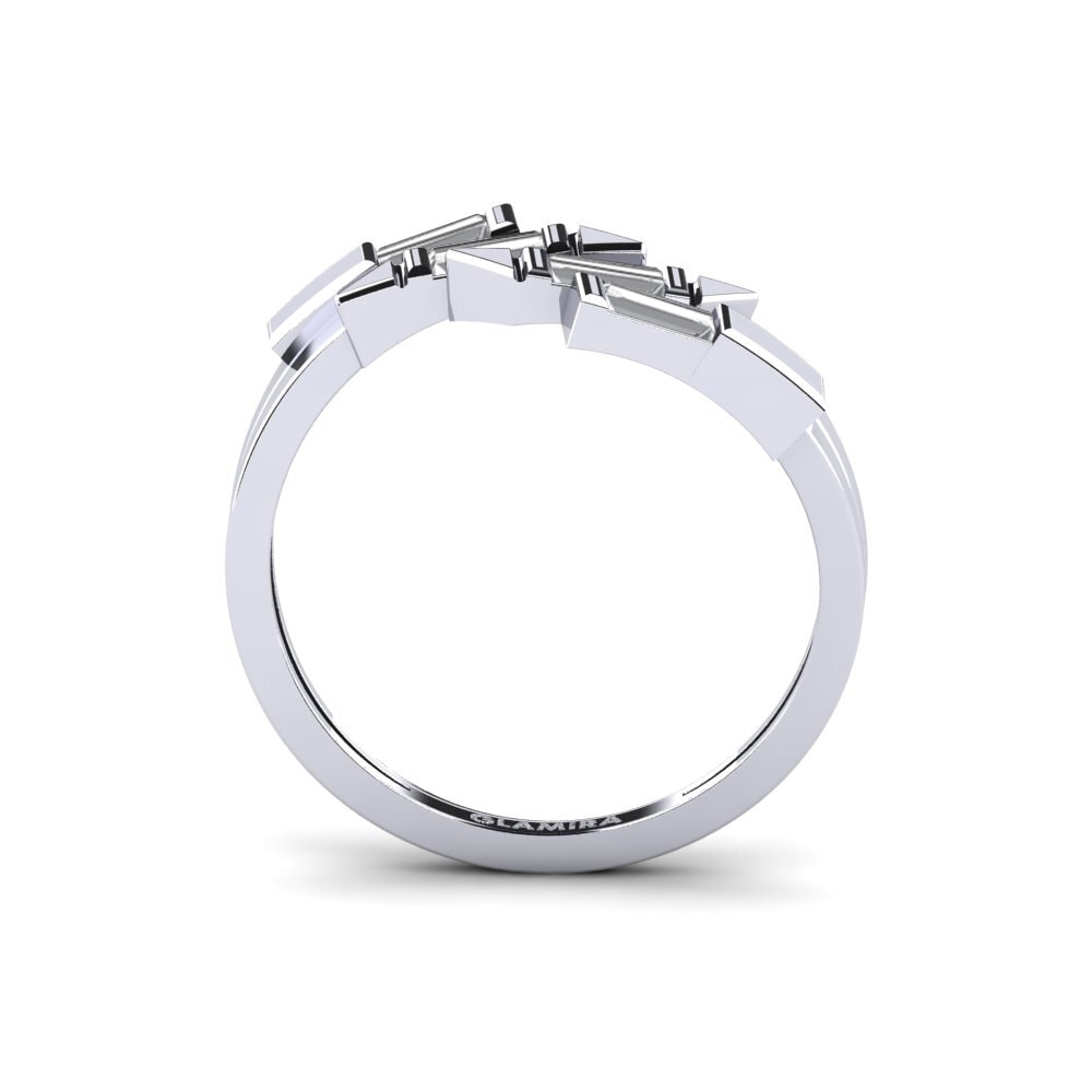 Weißer Saphir Ring Virtueltor