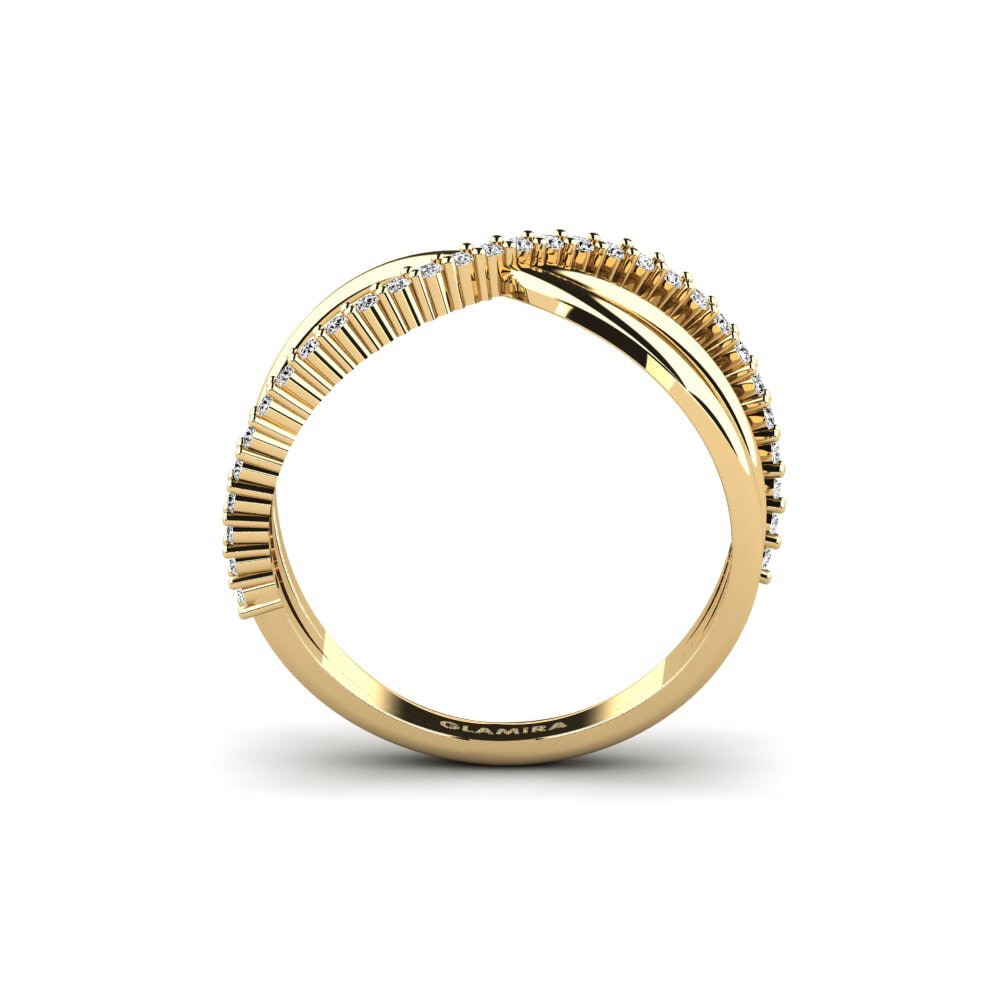 Moissanite Anel Apresentado