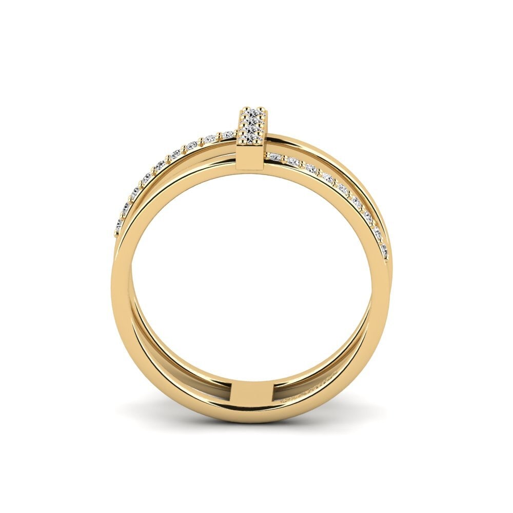 Moissanite Anel Dauden