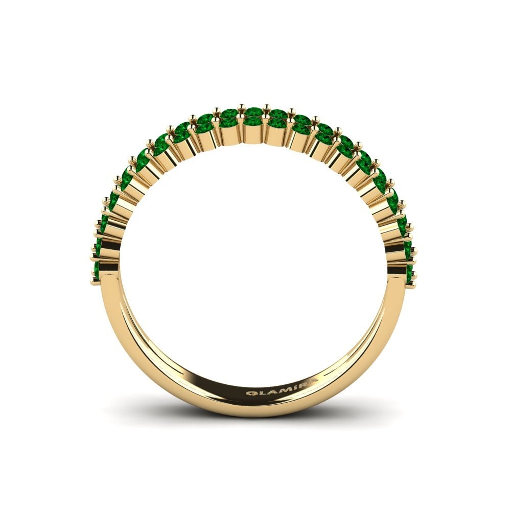 Zircônia Verde Anel Freskoa