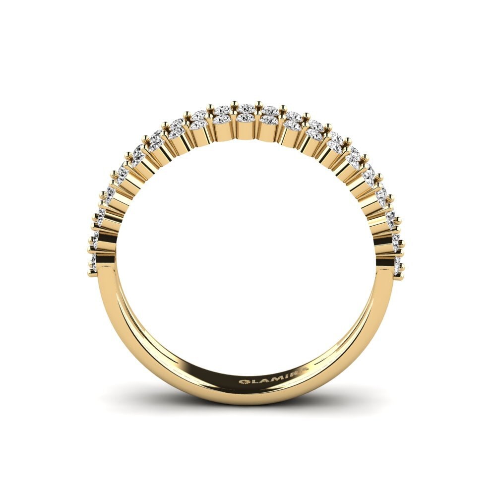 Moissanite Anel Freskoa