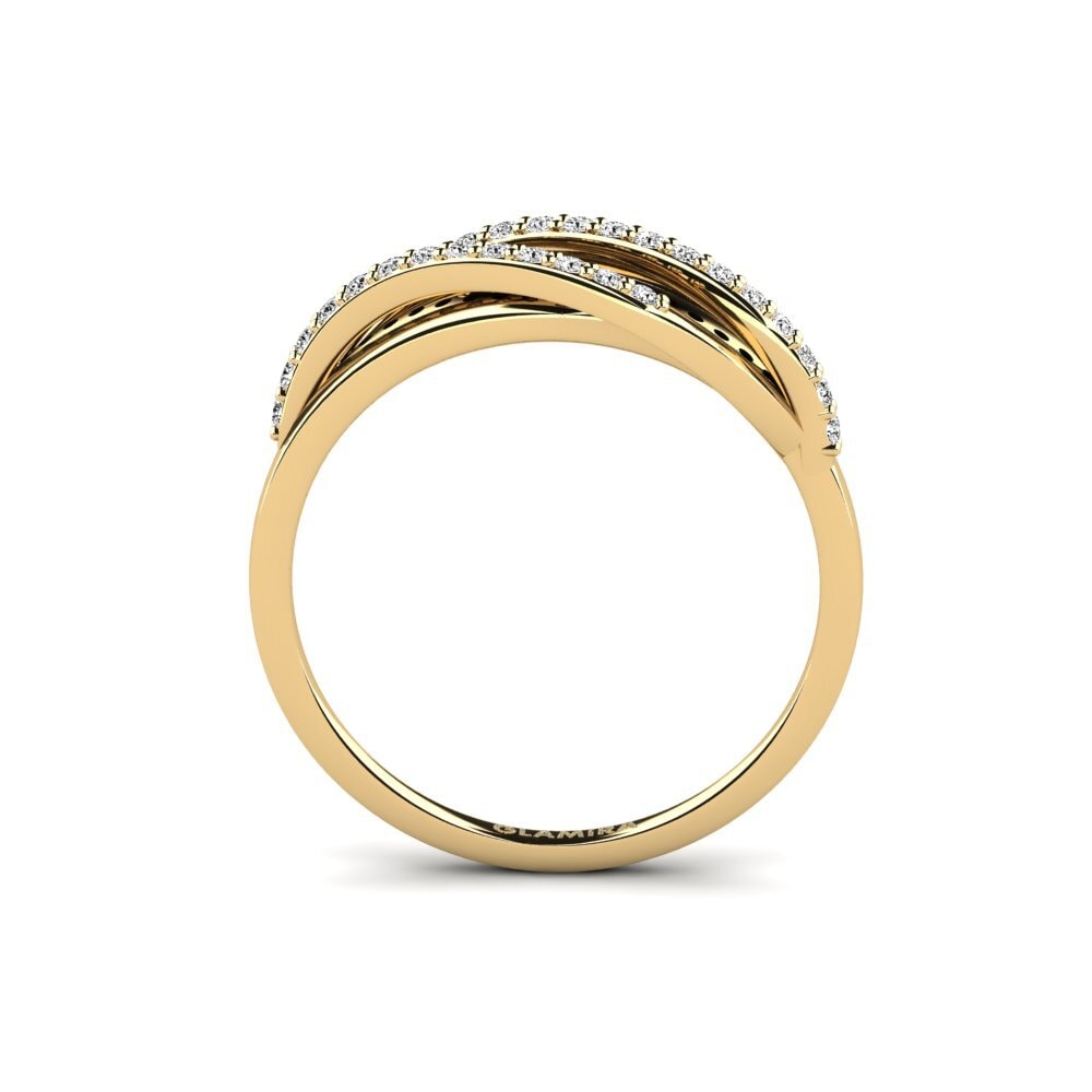 Moissanite Anel Phapano