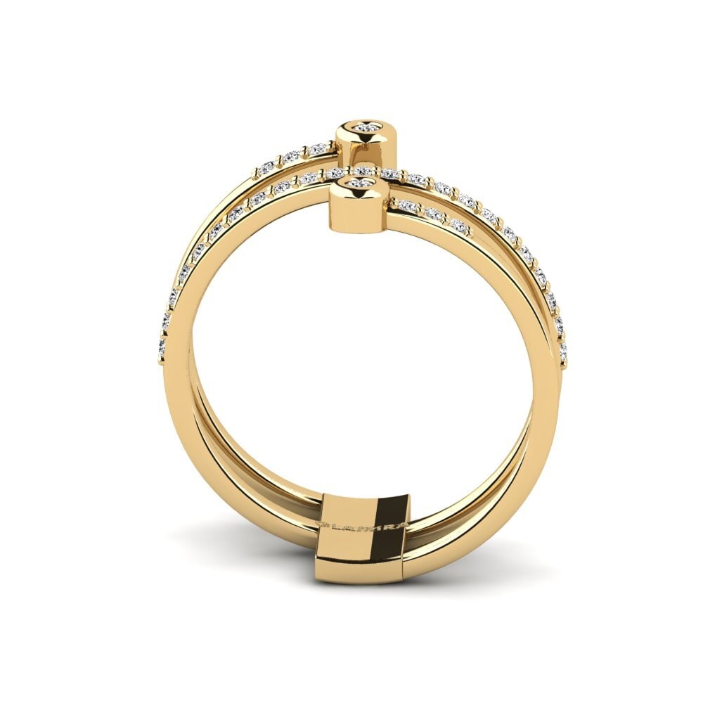 Moissanite Anel Prie