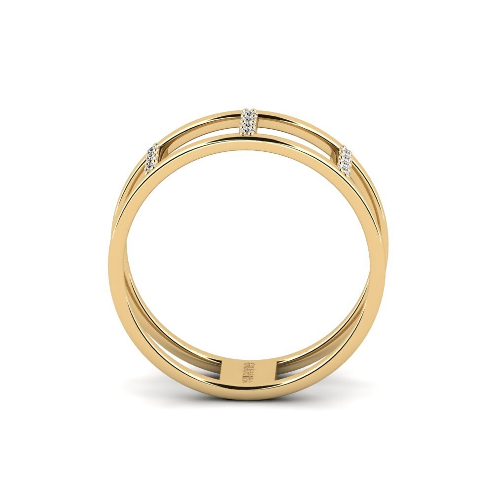Moissanite Anel Tutag