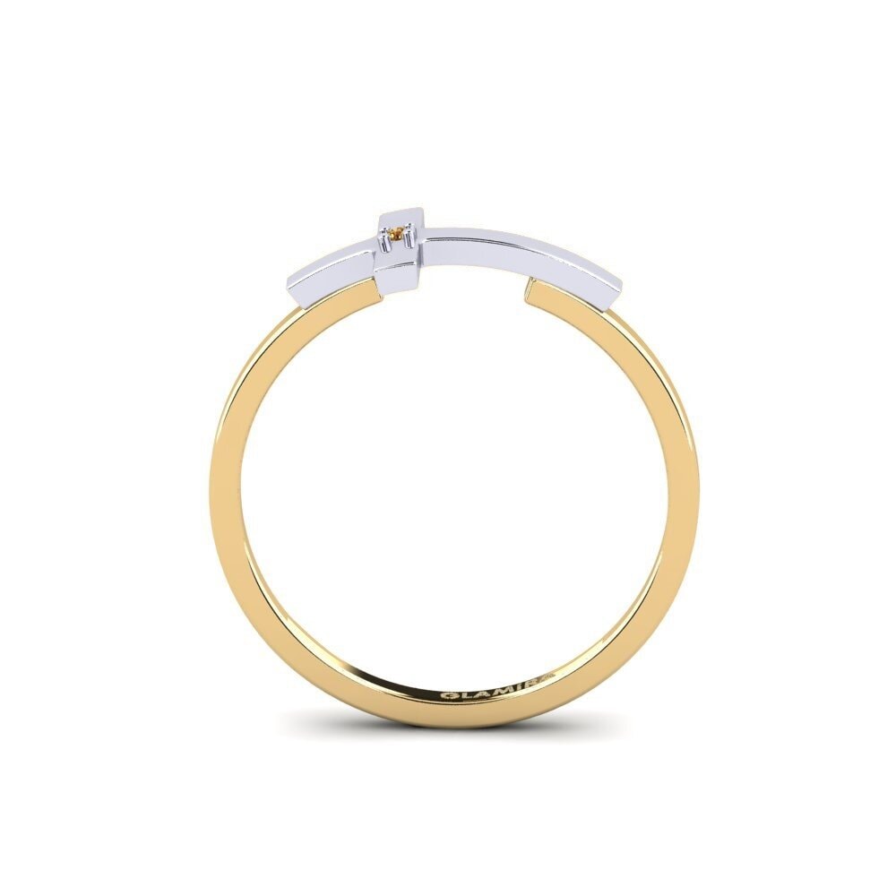 Brown Diamond Stackable Ring Lyle