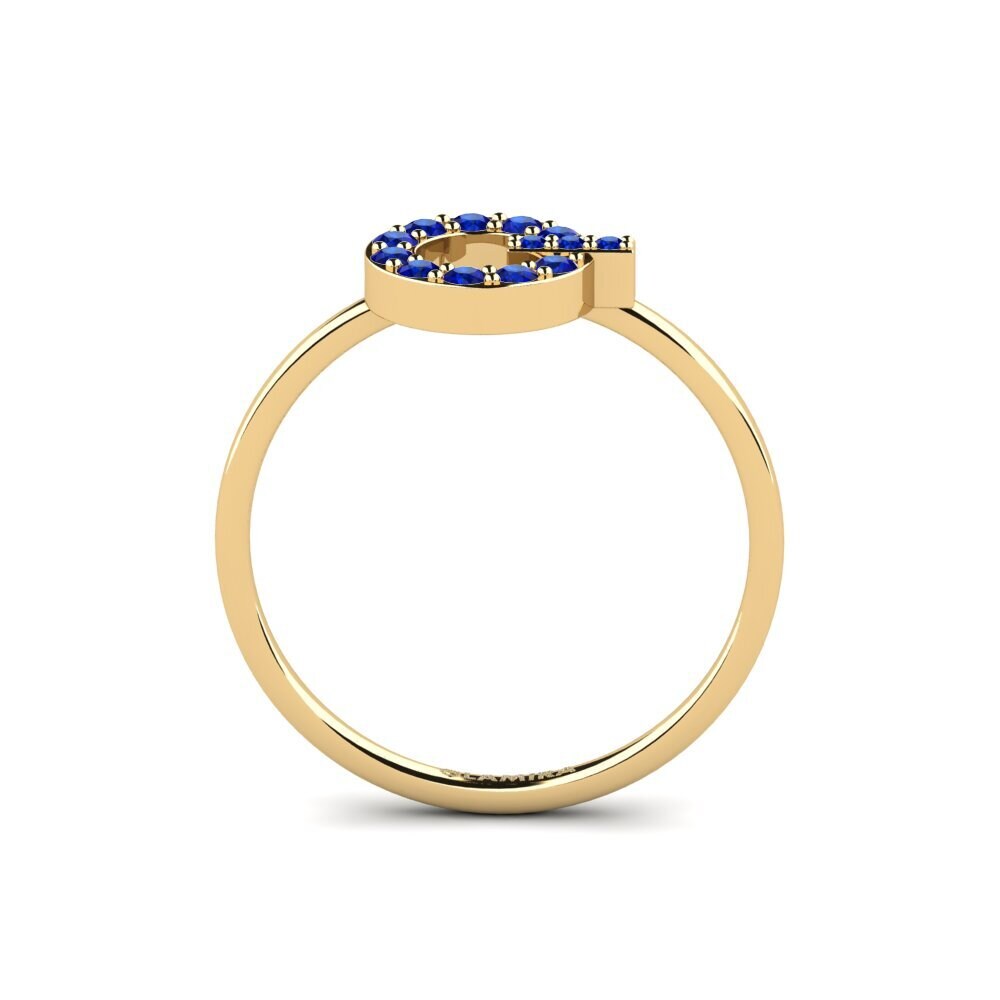 Saphir Ring Sentimento