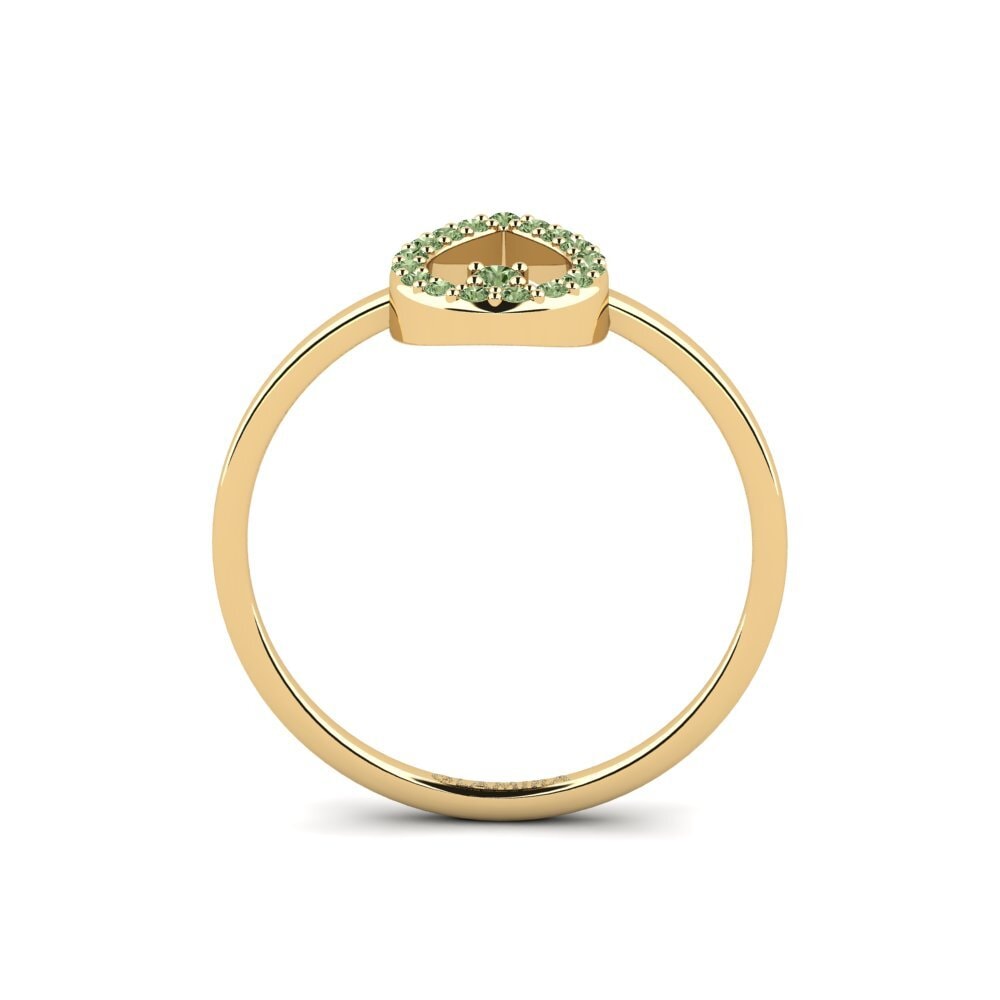Green Diamond Ring Gota