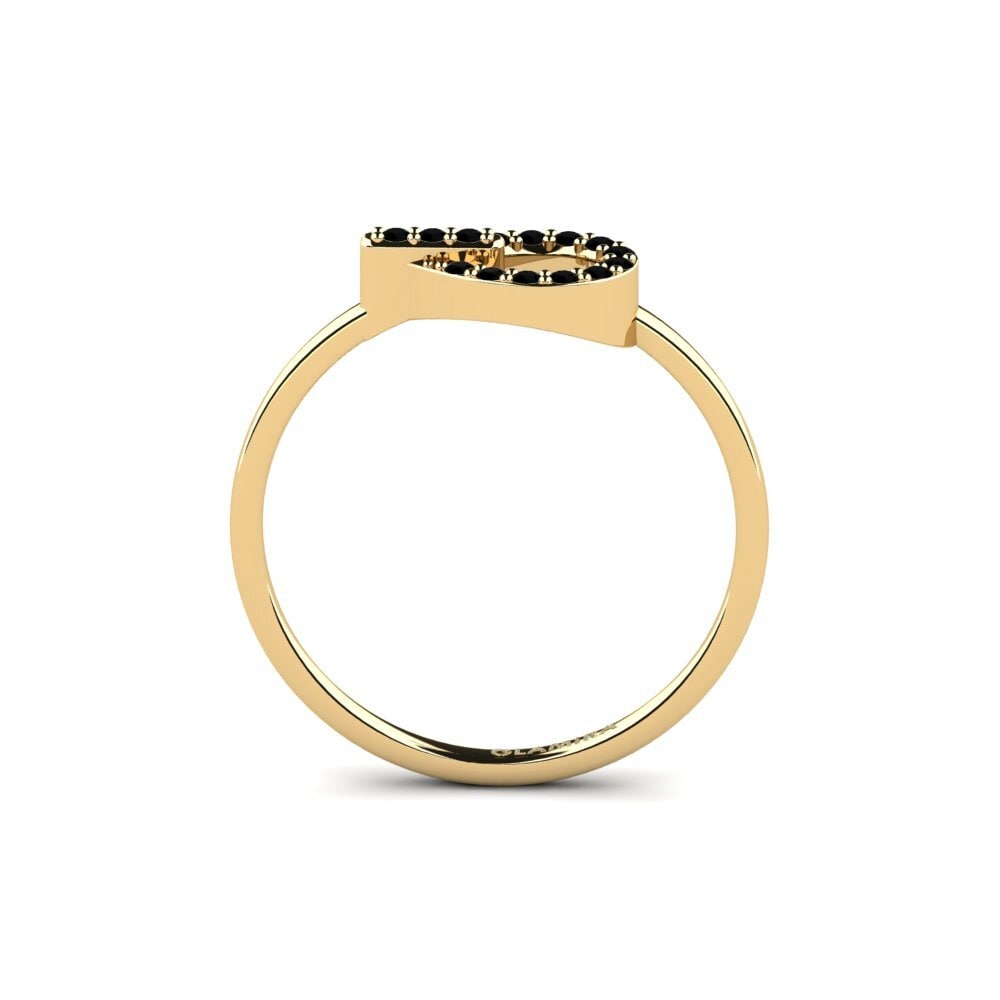 Ônix Negro Anel Titim