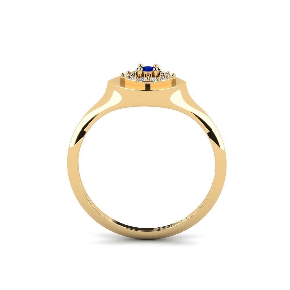 Saphir Stapelbarer Ring Sriveno