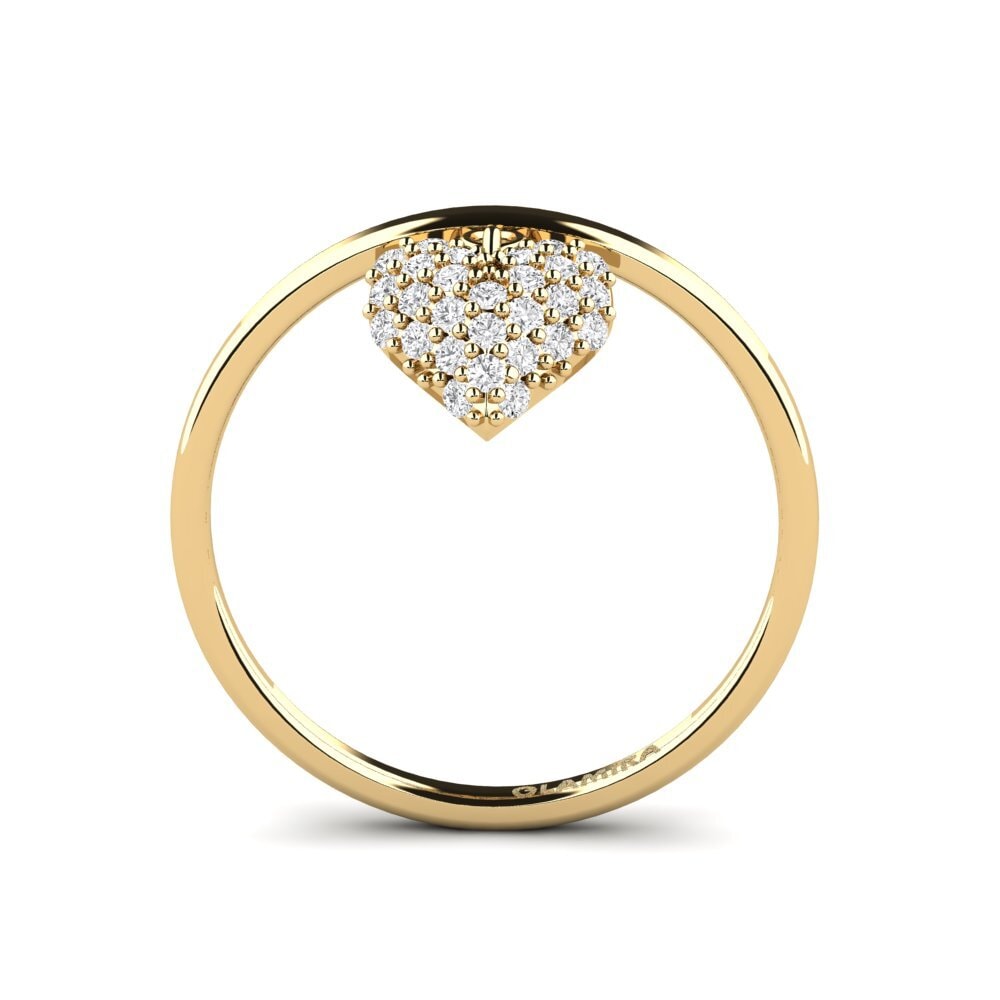 diamante-safira Anel Lupin