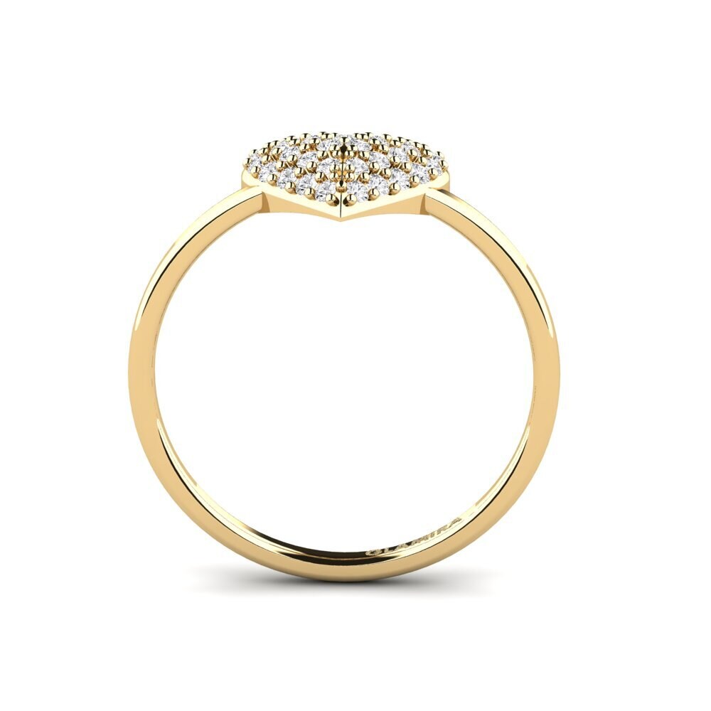 diamante-safira Anel Mille