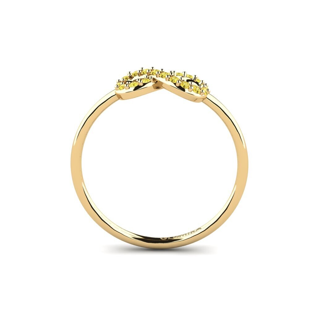 Gelber Saphir Ring Isolla