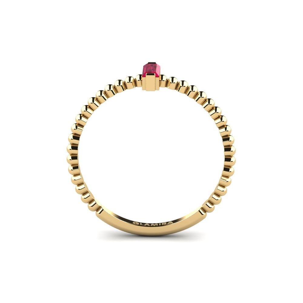 Ruby Engagement Ring Gamay