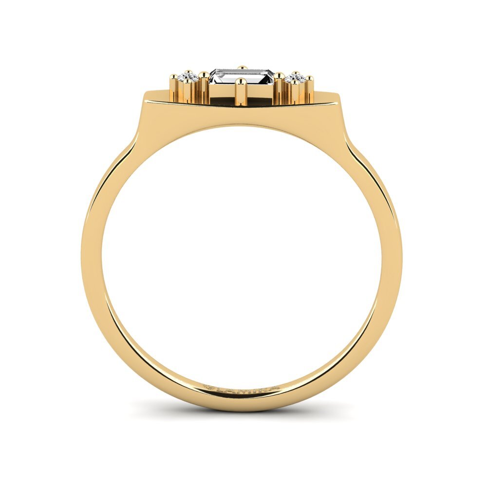 Moissanite Anel Meisni