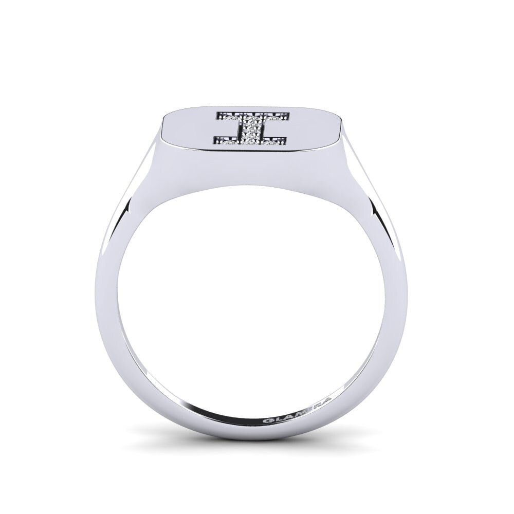 14ct White Gold Ring Swara - I