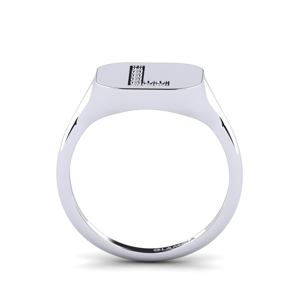 Palladium 950 Ring Swara - L