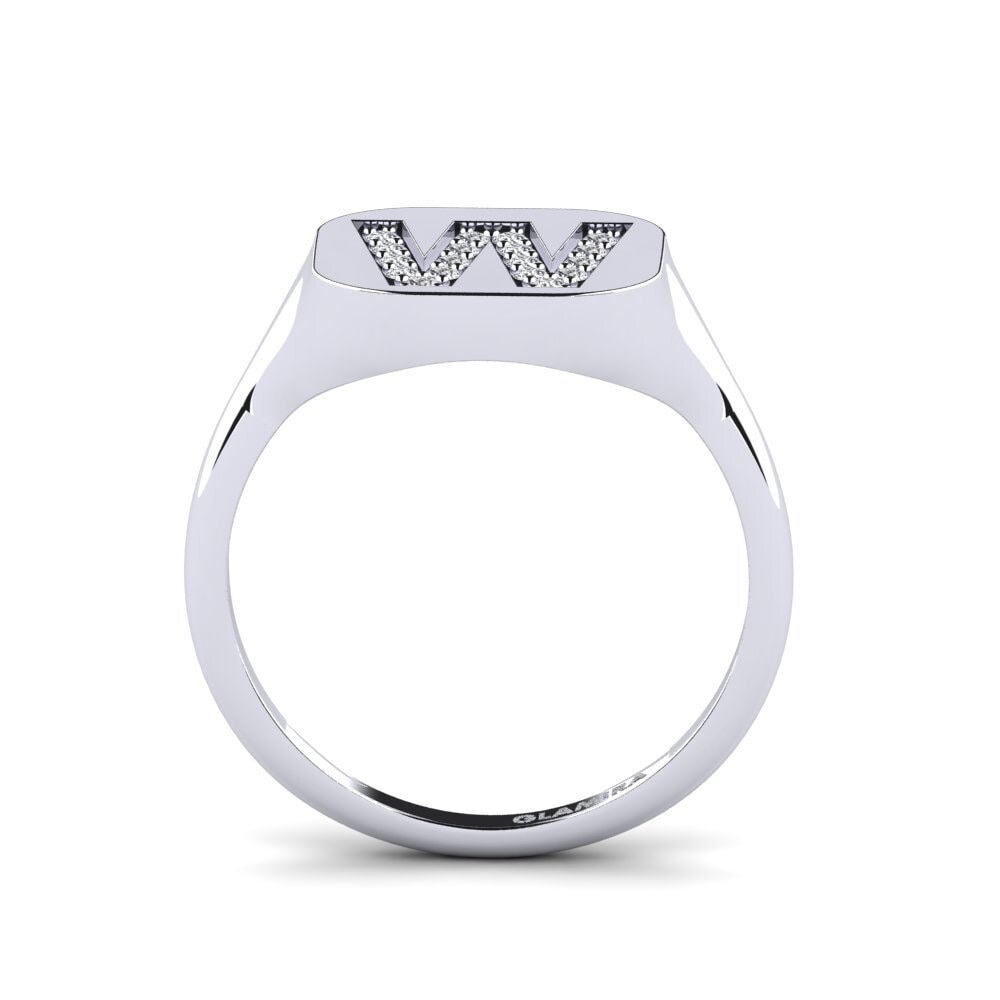 Palladium 950 Ring Swara - W
