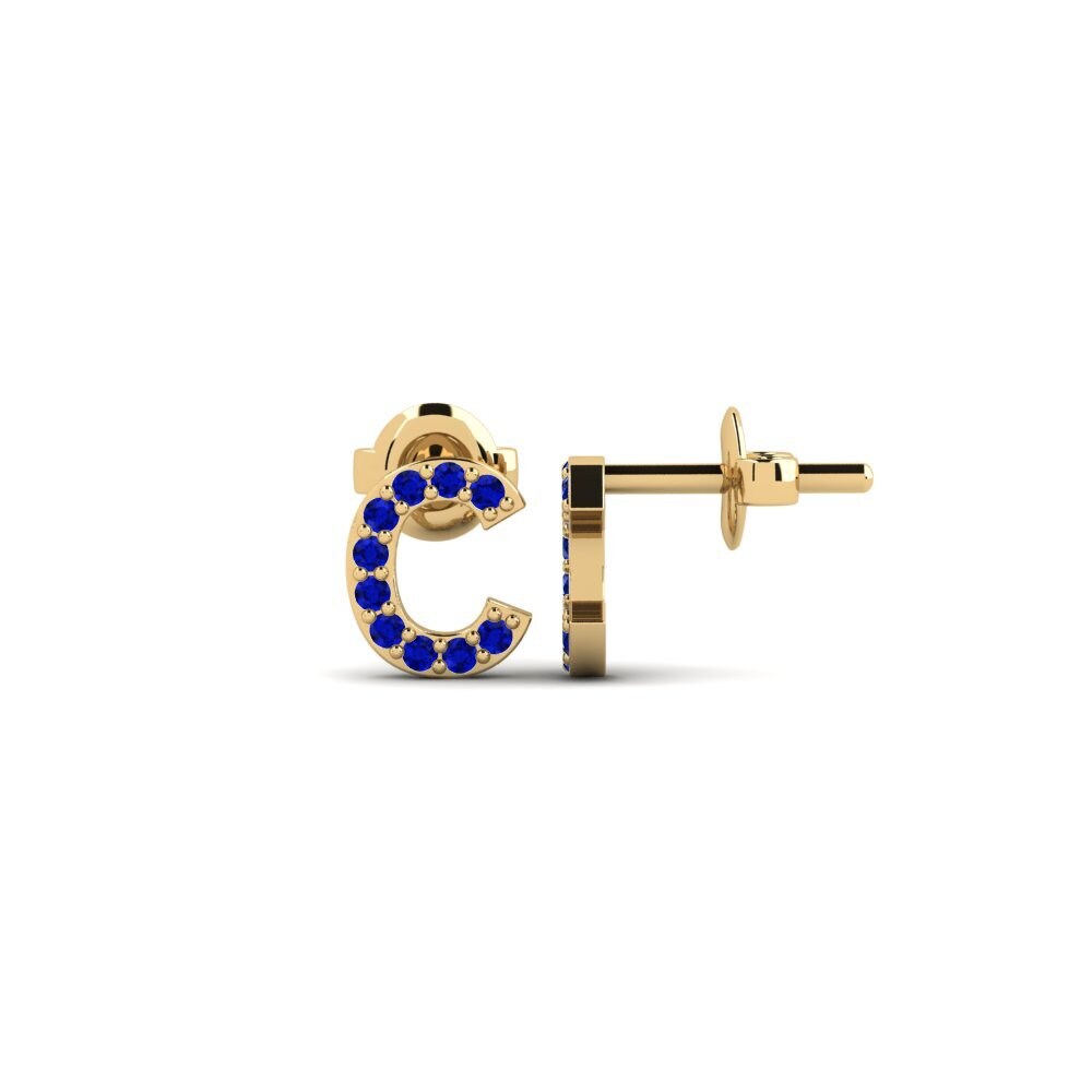 Sapphire Women's Earring Vuori - C