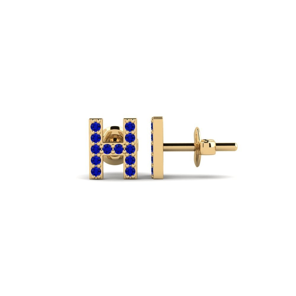 Sapphire Women's Earring Vuori - H