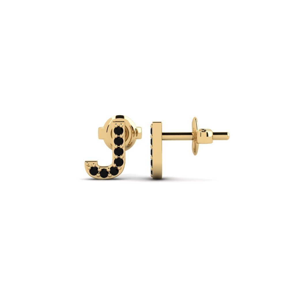 Black Sapphire Women's Earring Vuori - J