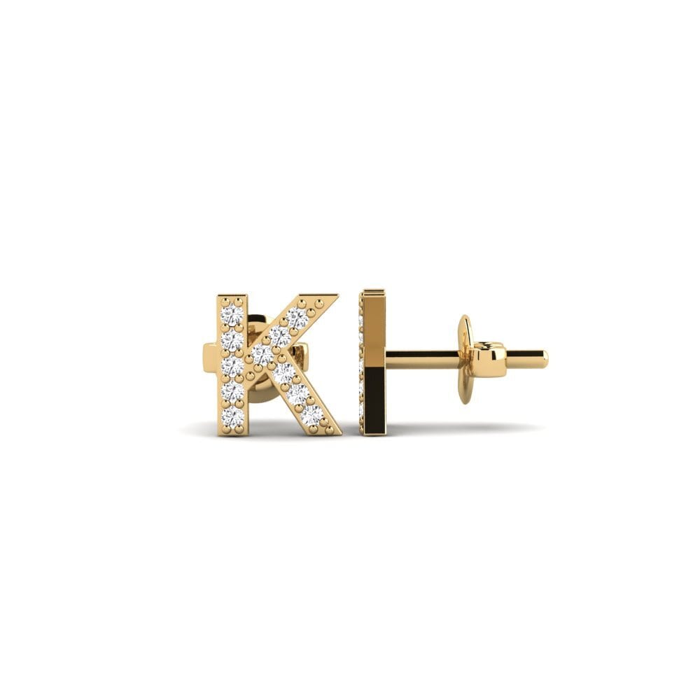 White sapphire Women's Earring Vuori - K