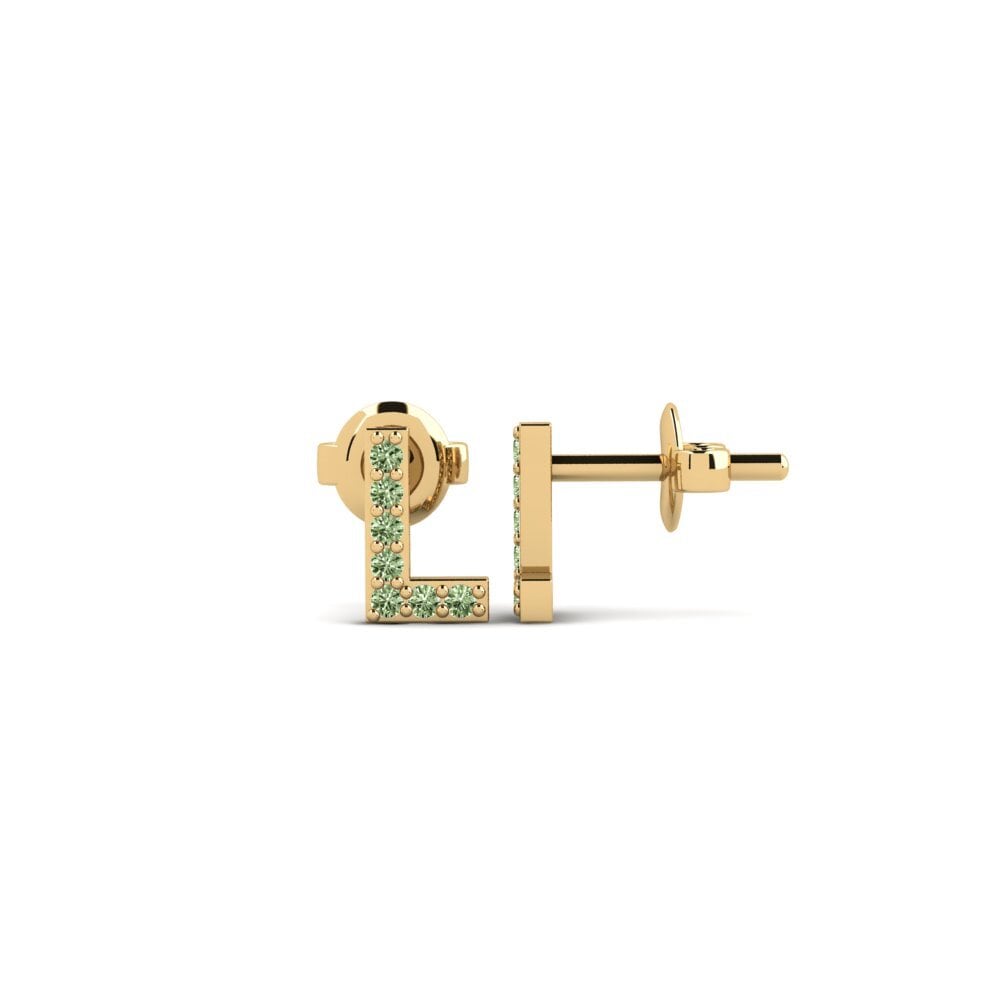 Green Diamond Women's Earring Vuori - L