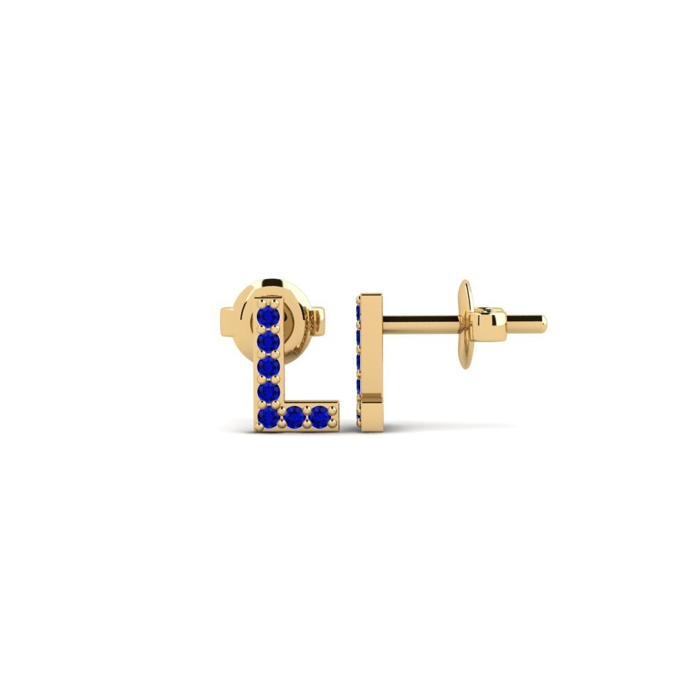 Sapphire Women's Earring Vuori - L