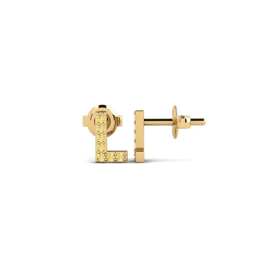 Yellow Diamond Women's Earring Vuori - L