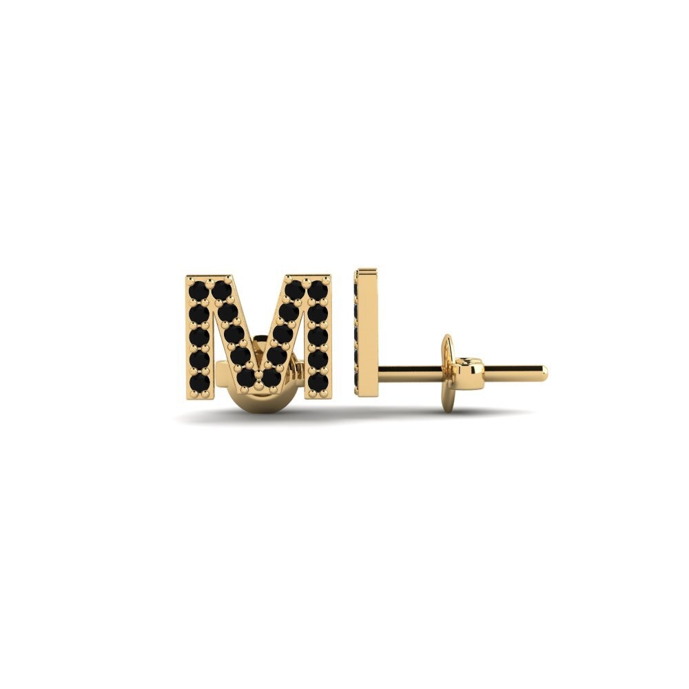 Black Onyx Women's Earring Vuori - M