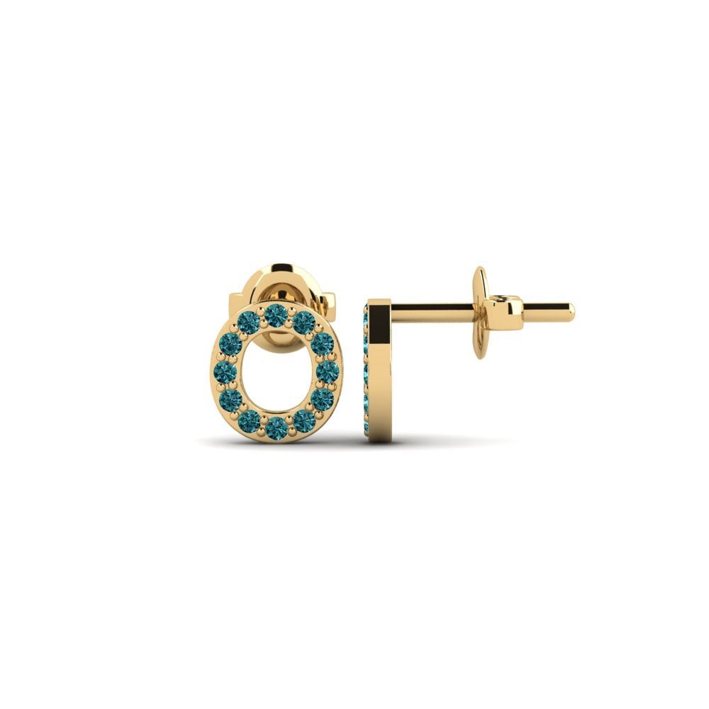 Blue Diamond Women's Earring Vuori - O