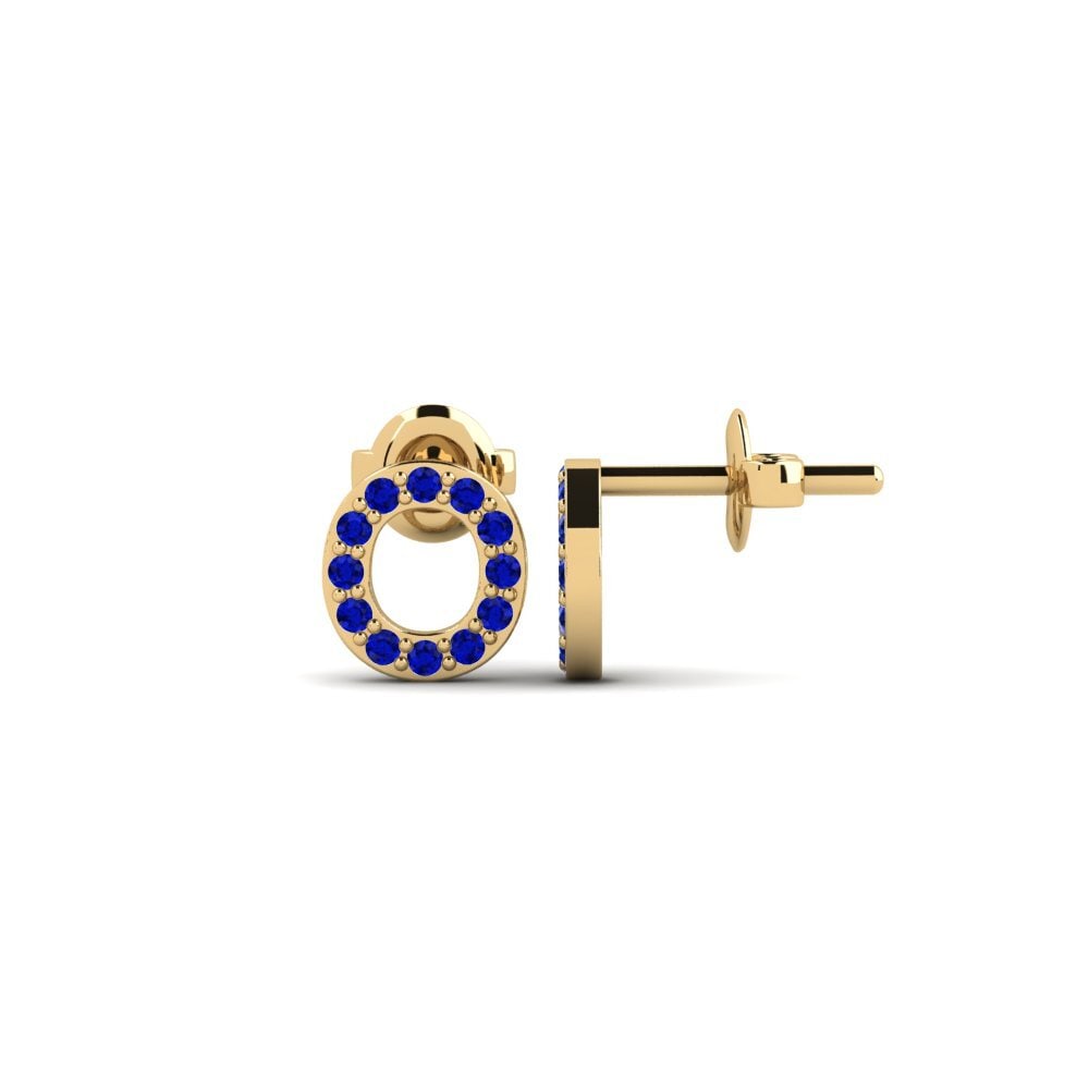 Sapphire Women's Earring Vuori - O