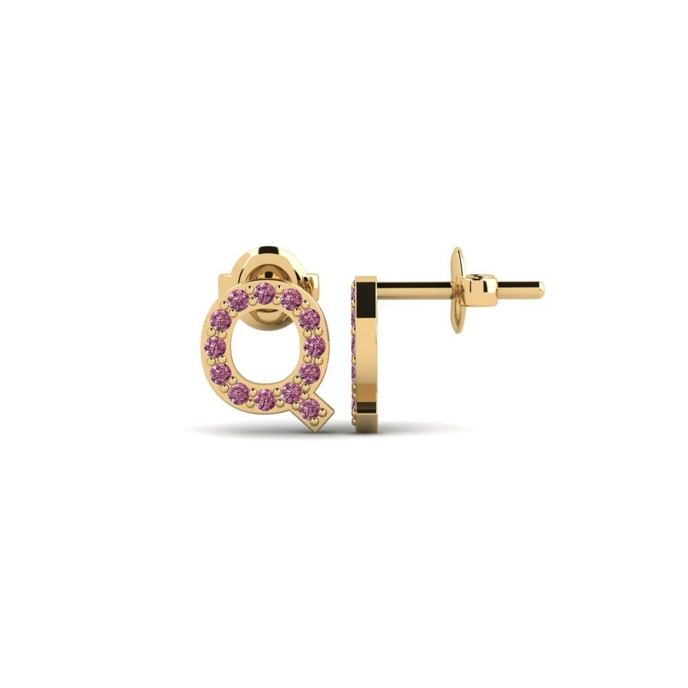 Rhodolite Garnet Women's Earring Vuori - Q